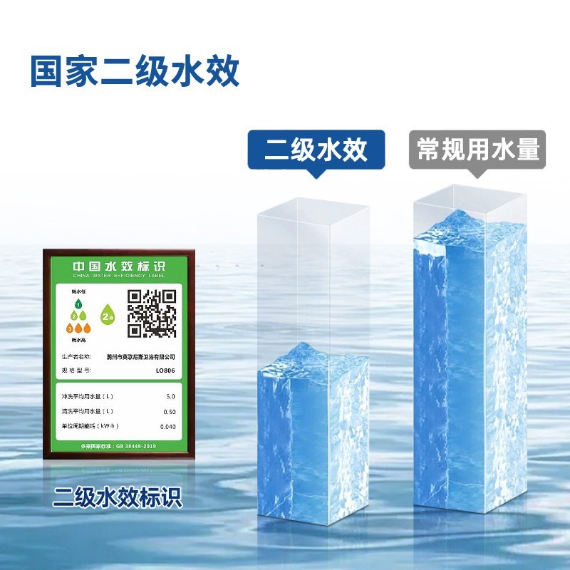 大U加宽座圈智能马桶全自动语音泡沫盾防溅带水箱图2