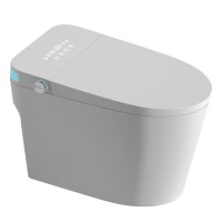 智能自动马桶遥控泡沫盾防溅冲洗高温陶瓷坐便带水箱无水压限制