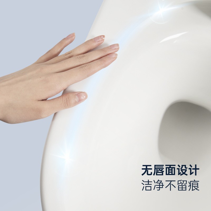 新款无唇防臭防冻裂马桶坐便广东洁具卫浴连体超漩虹吸家用座便器图4