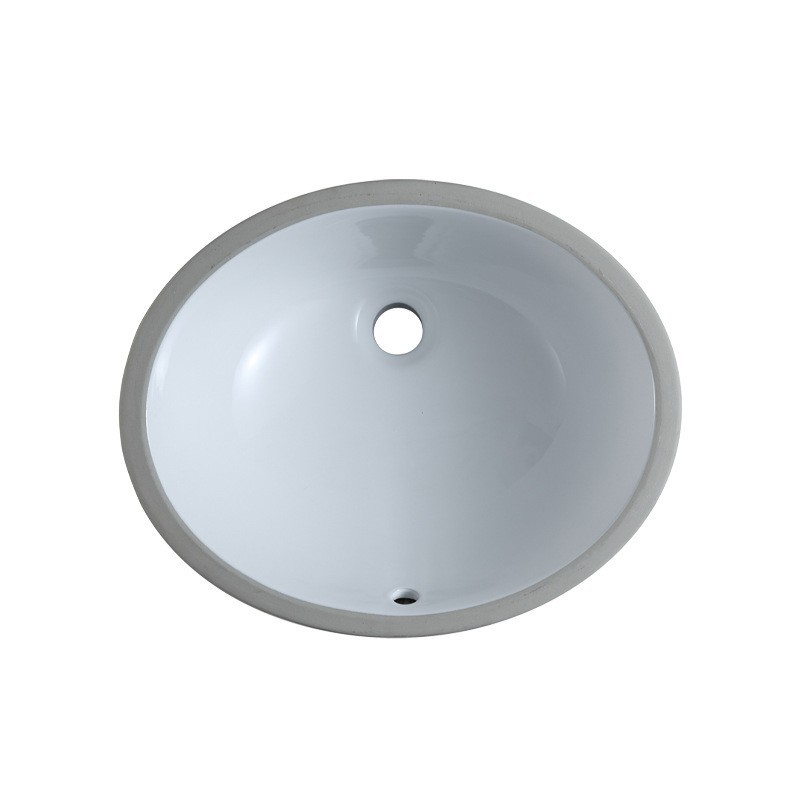 源头厂家 圆形陶瓷台下盆洗手盆加深卫生间洗脸盆阳台洗漱盆图5