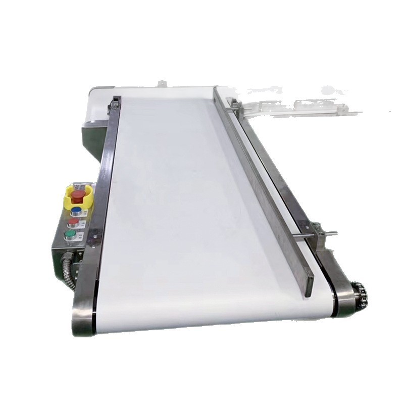 小型食品流水线设备皮带转弯输送机药品输送线输送设备图5