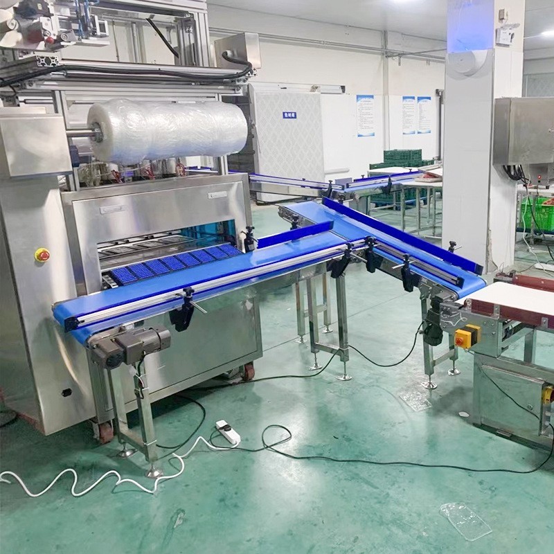 小型食品流水线设备皮带转弯输送机药品输送线输送设备图4