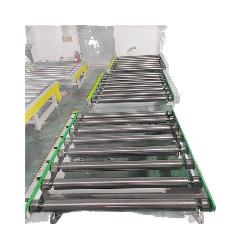 开槽滚筒输送线组装输送机组装装配工作台车间物流卸货回流生产线图5