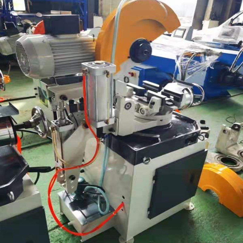 半自动液压切管机 去毛刺切割机 圆锯机钢管圆管图2