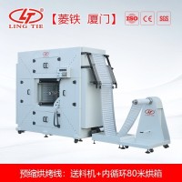 专业隧道式专业预缩烘箱 内循环箱式干燥 LTB-800 循坏80米 隔热