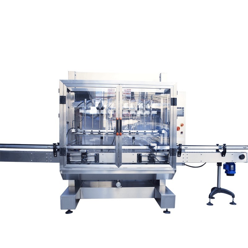 定制日化品全自动灌装生产线 液体灌装机 直线式洗衣液灌装机设备图5