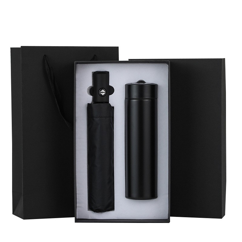 商务礼盒马年套装年会保温杯雨伞公司开业春节礼品活动礼盒logo图2