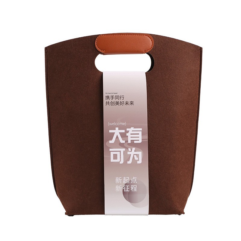 毛毡包商务伴手礼小红书新年企业礼包公司年会高档春节礼品套装图5