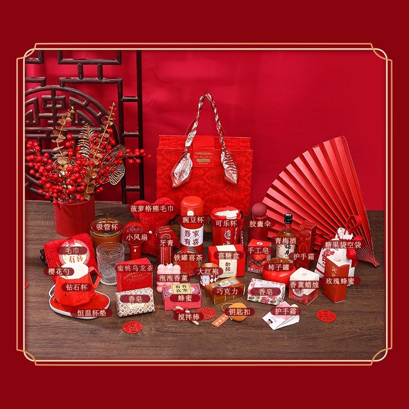 高档实用小礼品伴手礼盒套装成品结婚乔迁满月周岁生日回礼高级感图3