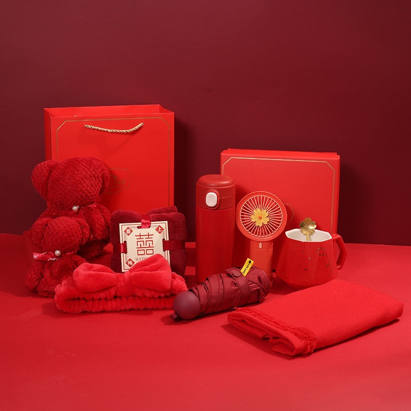 结婚伴手礼物公司新年礼物元旦送员工客户商务礼品套装保温杯礼盒图4