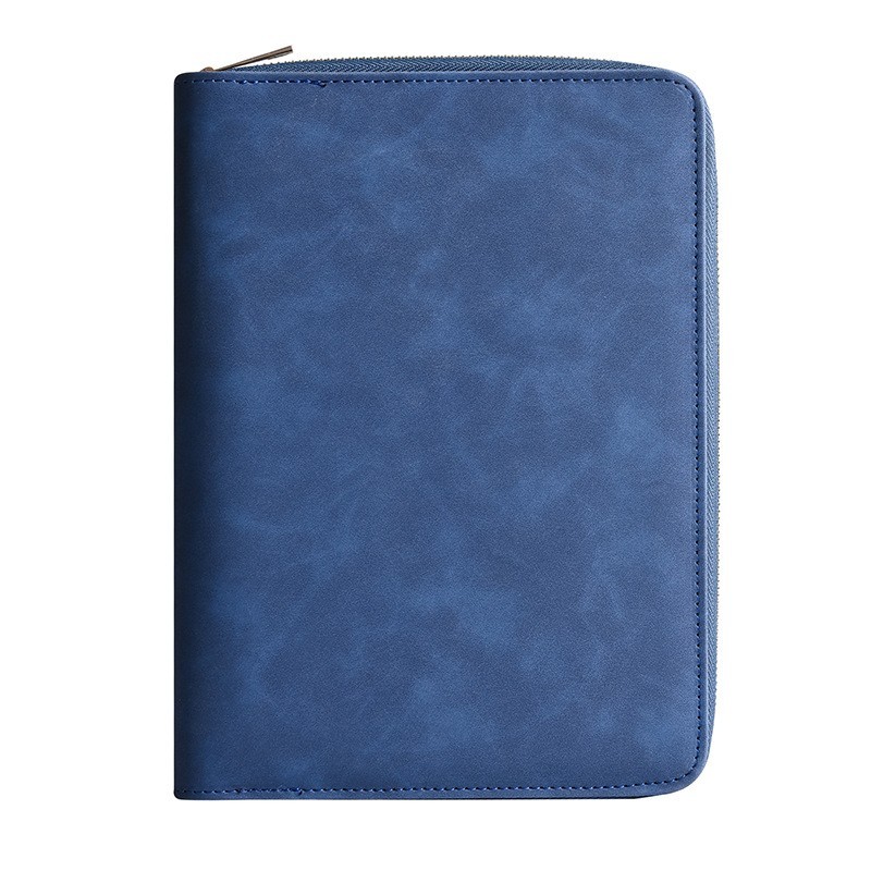 商务A5拉链包卡片活页本笔记本多功能创意记事本定制经理夹LOGO图4