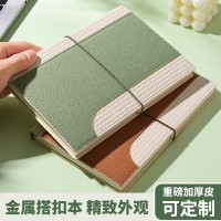 A5拼接笔记本定制松紧带商务会议notebook记事本礼盒计划本可印LOGO