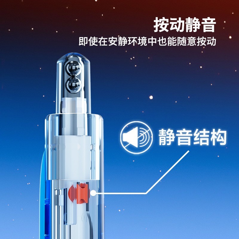 5a考试笔0.5mm按动中性笔学生考试考公专用笔作业刷题笔图2