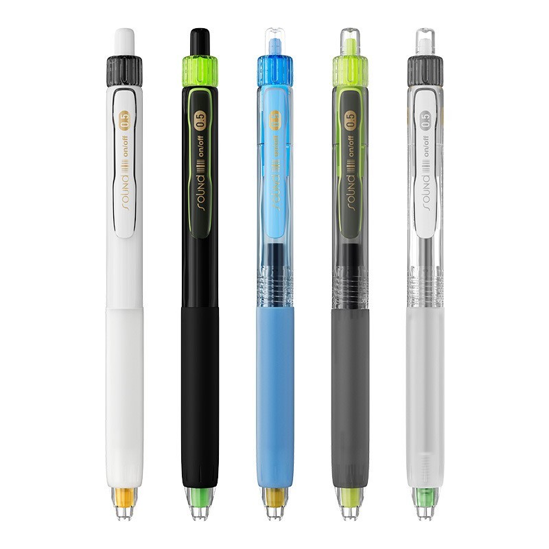 静响控双珠按动中性笔按动静音黑科技学生考试用顺滑刷题作业图5