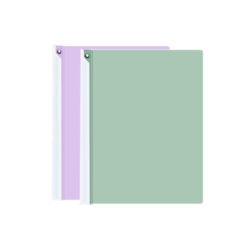 A4旋转拉杆文件夹初中生试卷收纳袋学生专用抽杆夹资料夹a4活页图2