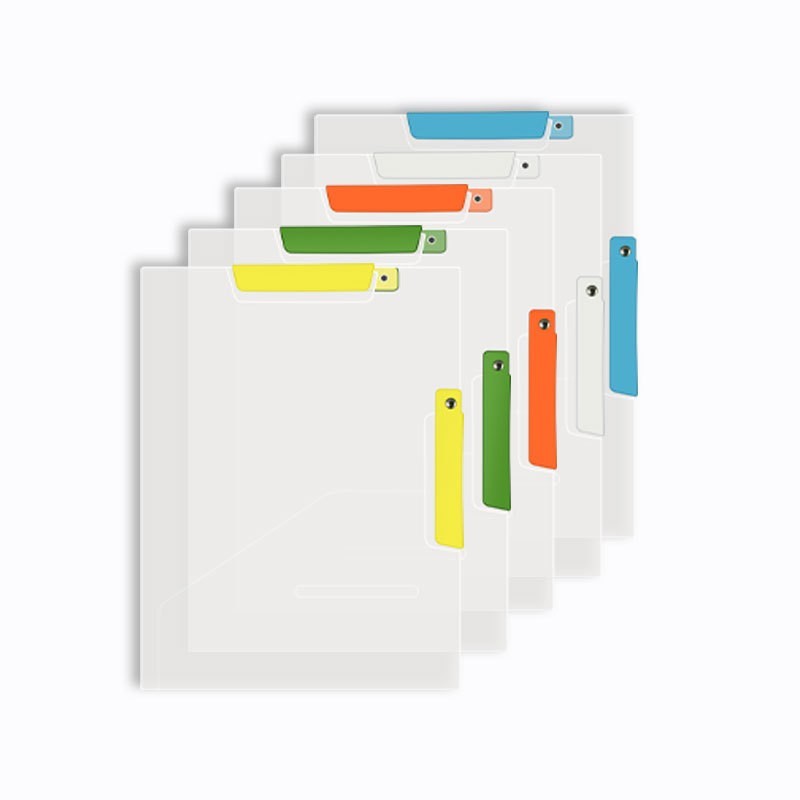 A3双拉杆试卷夹整理夹收纳袋学生旋转文件夹大容量文件袋抽杆夹图5