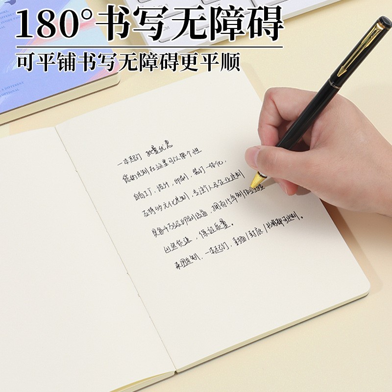 裸脊盖章本定制精装复古硬壳手账本印章集章打卡空白文创笔记本图2