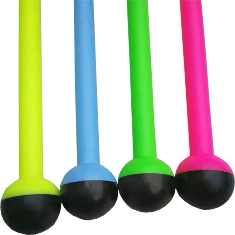 体操棒双拼色健身体操棒成人儿童比赛塑性训练体操五项图3