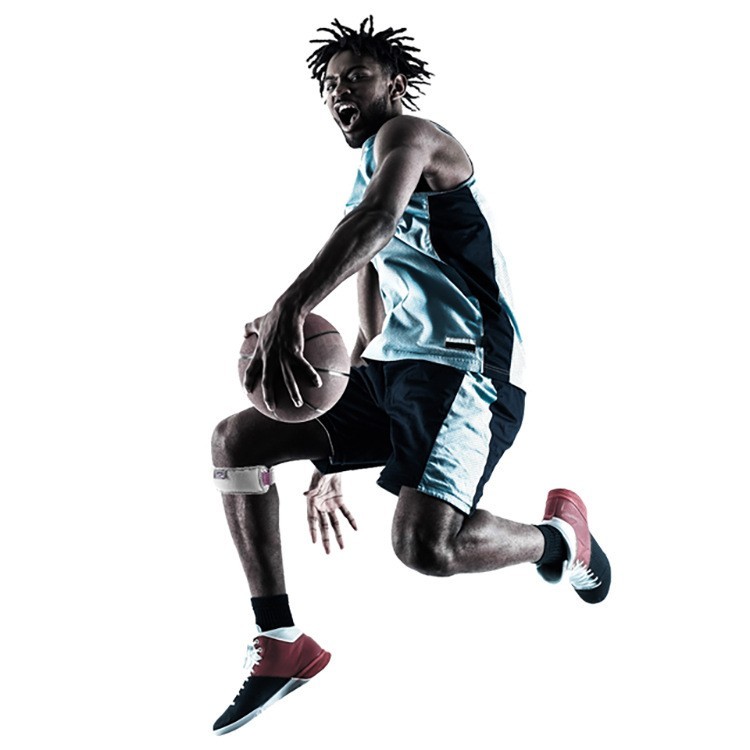 跨境定制运动髌骨带硅胶防护防护膝盖关节髌骨半月板羽毛球篮球图2