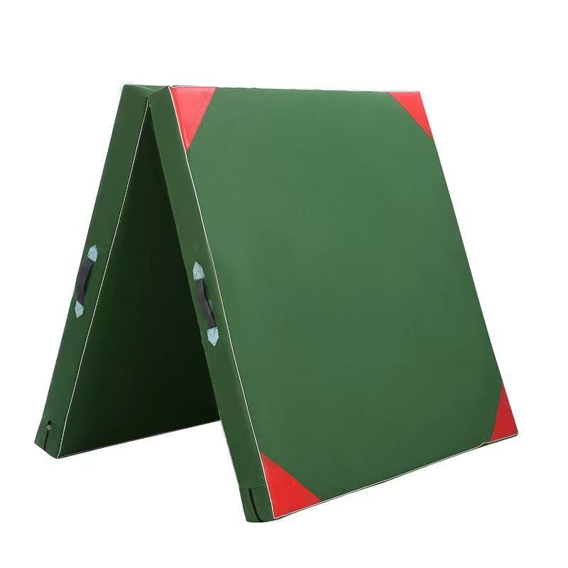 体操垫厂家跆拳道垫舞蹈垫帆布空翻垫跳高海绵仰卧起坐折叠体操垫图5