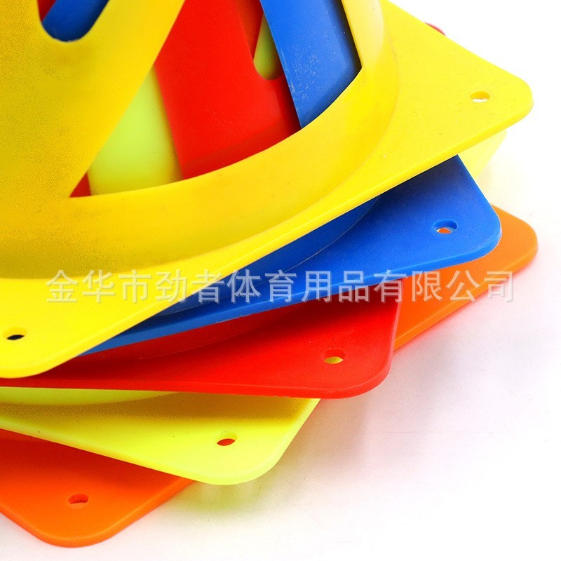 标志桶足球训练器材障碍物标志碟儿童多厘米雪糕筒标志锥路锥路障图3
