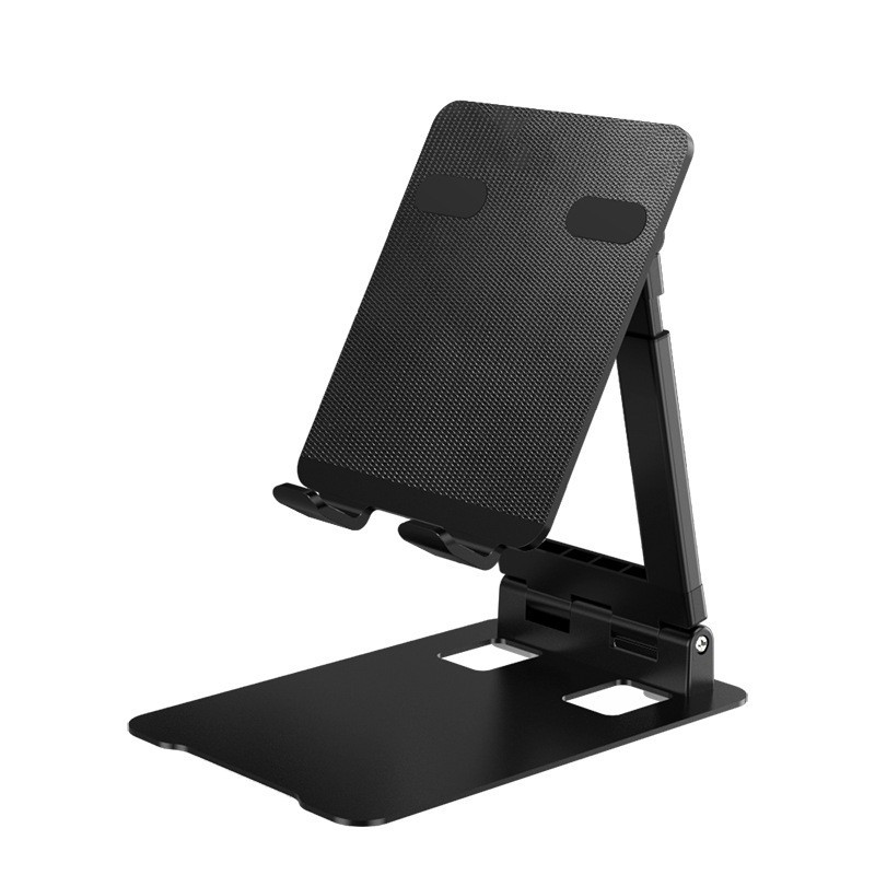 多功能可调节升降金属桌面懒人直播平板手提电脑折叠支架图5