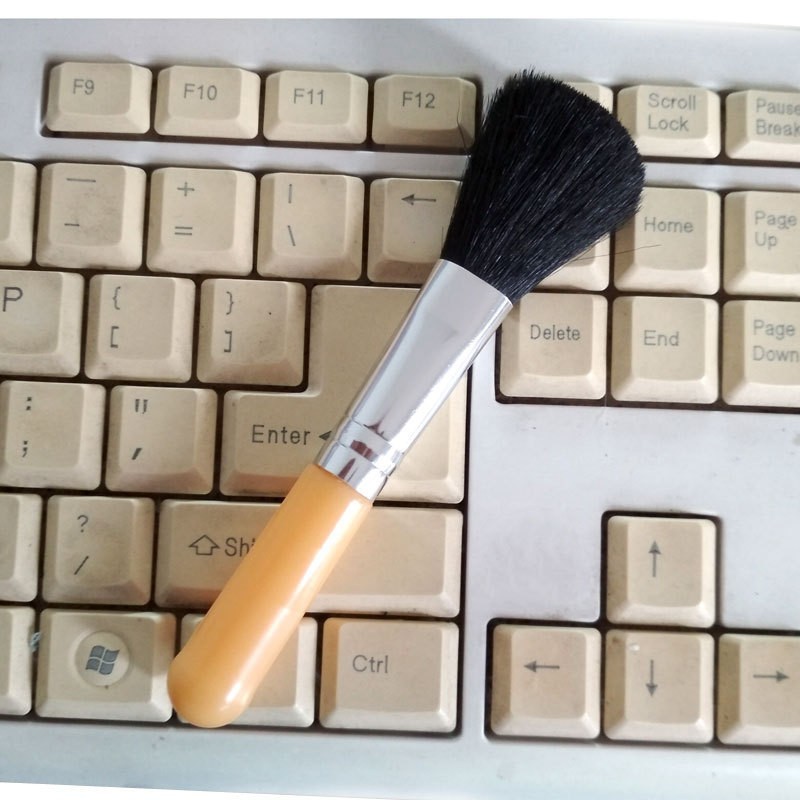 键盘清洁刷 羊毛小刷子汽车出风口除尘刷 电脑除尘刷图2