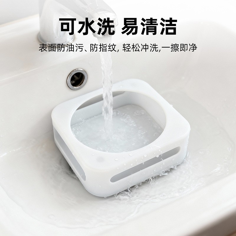 适用2024款Mac mini电脑主机M4/M4 Pro防摔防尘硅胶保护套跨境图3