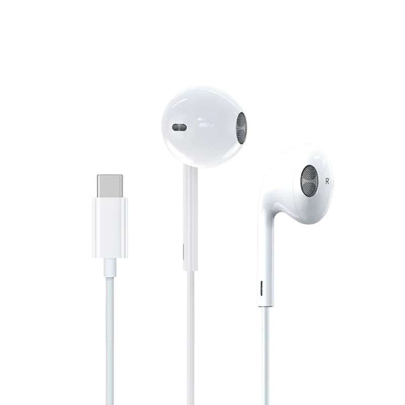 适用苹果15手机USB-C耳机iPhone15 promax听歌线控通话type-c耳麦图4