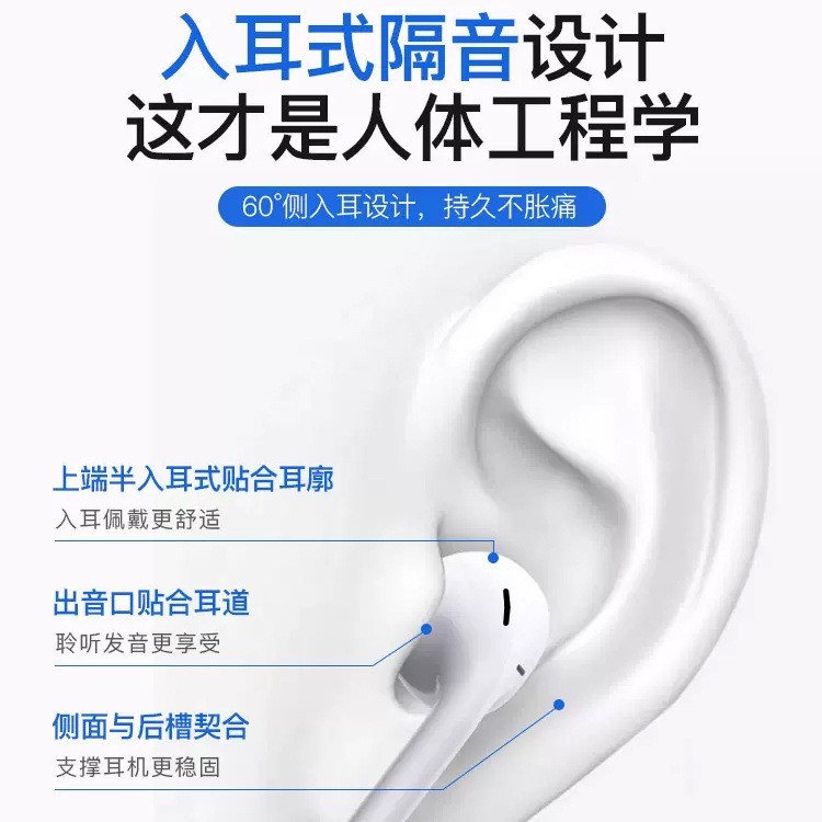 适用苹果15手机USB-C耳机iPhone15 promax听歌线控通话type-c耳麦图2