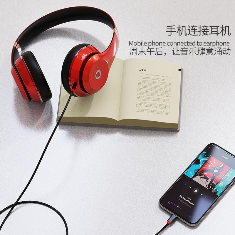type-c转3.5mm数字音频线aux车用米6 s8车载音响连接线图4