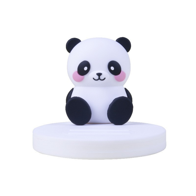 Q萌企鹅熊猫快充无线充15w pvc软胶动物考拉手机支架无线充摆件图5