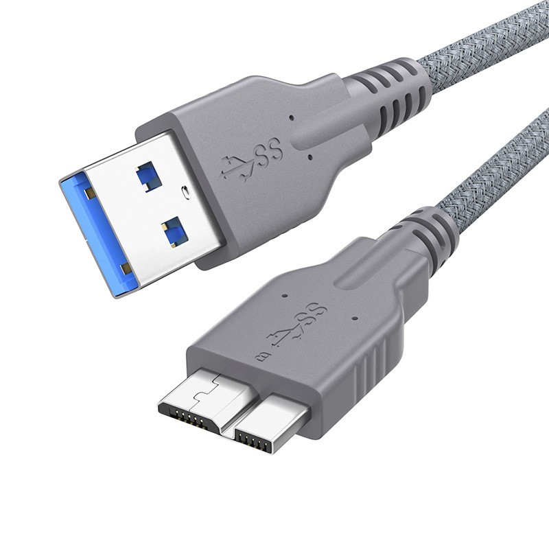 USB3.0移动硬盘数据USB3.0转MicroB转接线高速USB3.0连接移动硬盘图5