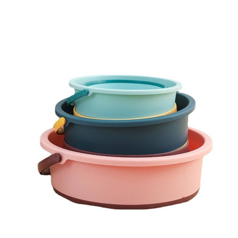 定制折叠水桶钓鱼桶便捷旅行手提折叠足浴桶家用桶提水桶车载水桶图5