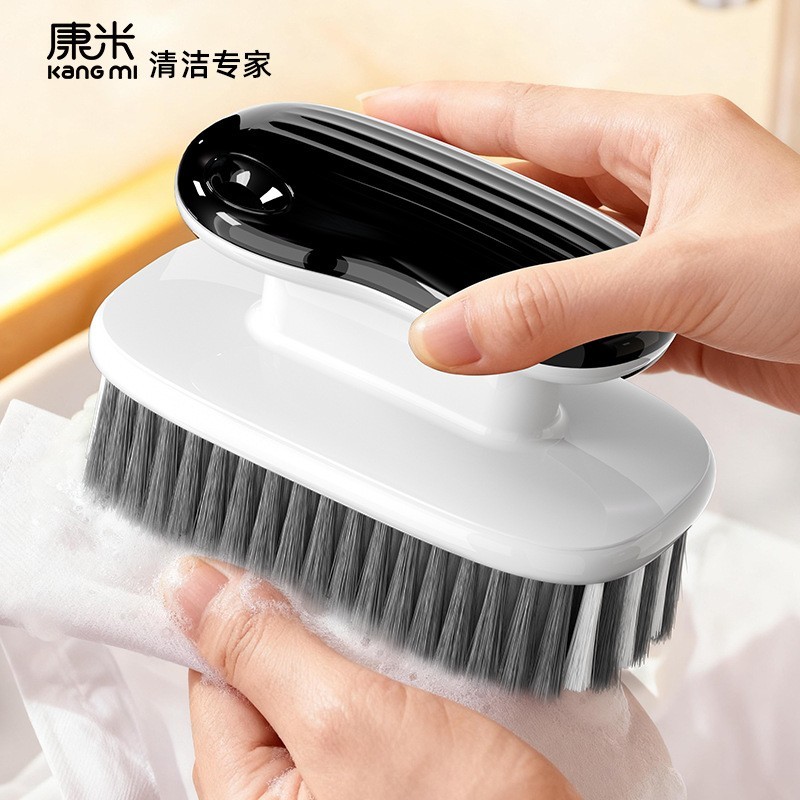 原创双层鞋刷衣刷套装软毛刷鞋神器不伤鞋清洁刷多功能衣服刷图2