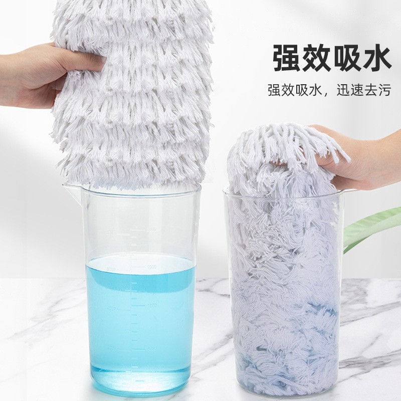 大号新款拖把干湿家用平板懒人一拖地净拖地神器拖布两用尘推图3