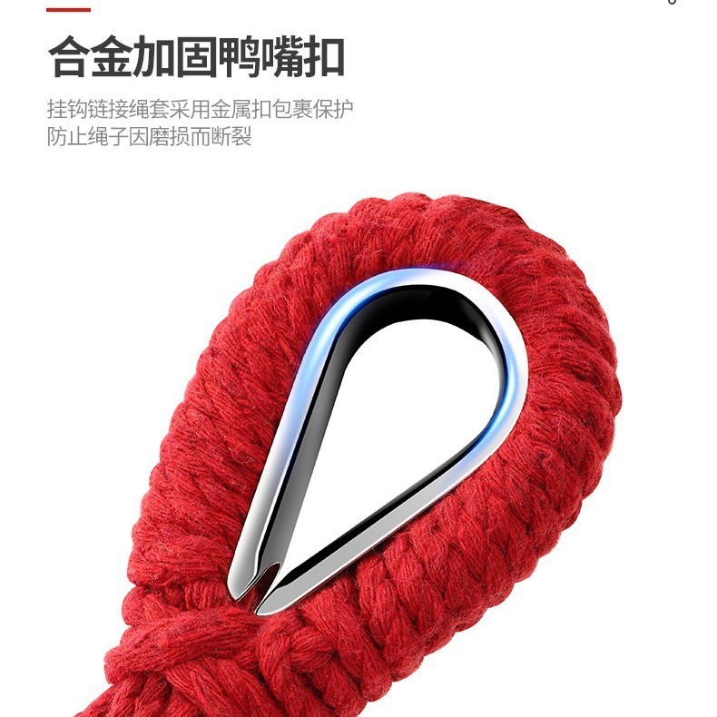 户外防侧翻吊床露营装备 折叠便携阳台家用 野营秋千双人吊椅图3