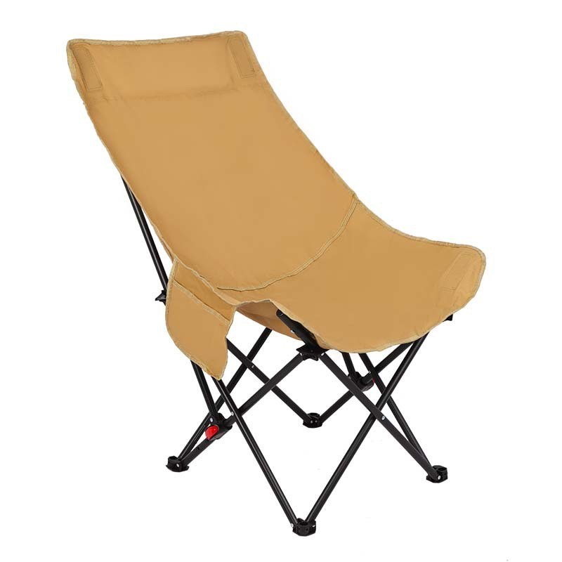 户外高背月亮椅露营折叠小凳子克米特椅钓鱼椅子沙滩椅露营装备图5