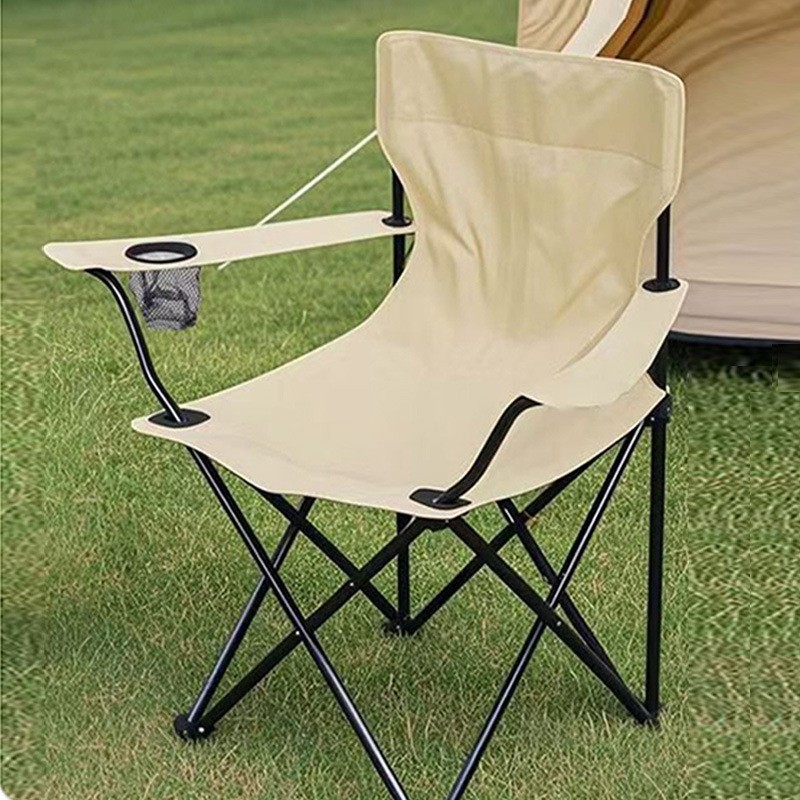 外贸扶手折叠椅户外野餐露营椅子便携式美术生写生凳沙滩钓鱼椅图3