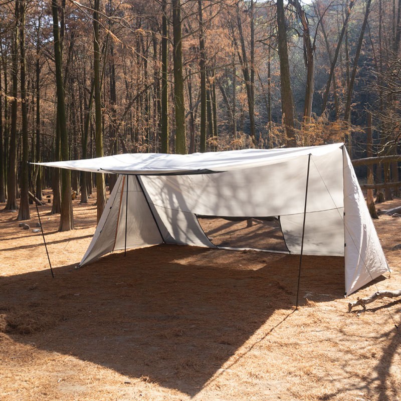 防雨防晒A塔天幕帐篷户外大型露营野营便携式遮阳凉棚庇护所天幕图4