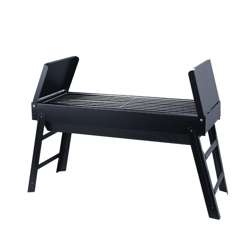 新功能烧烤炉子户外无烟烧烤架家用便携折叠多功能木炭烤炉架图5