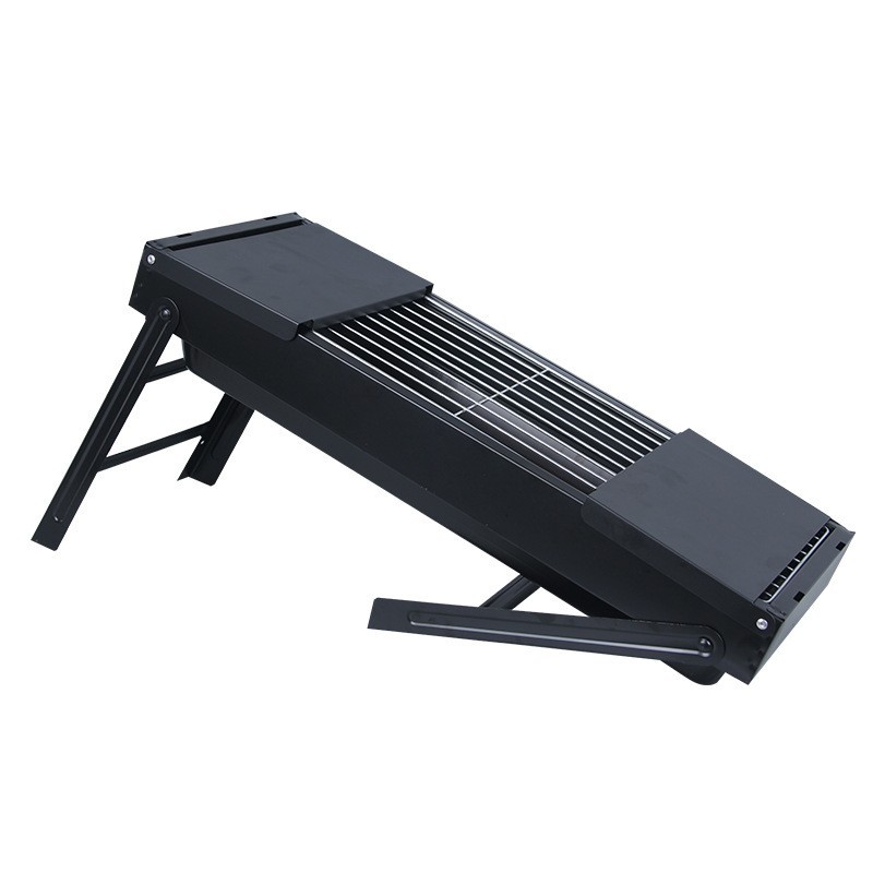 新功能烧烤炉子户外无烟烧烤架家用便携折叠多功能木炭烤炉架图3