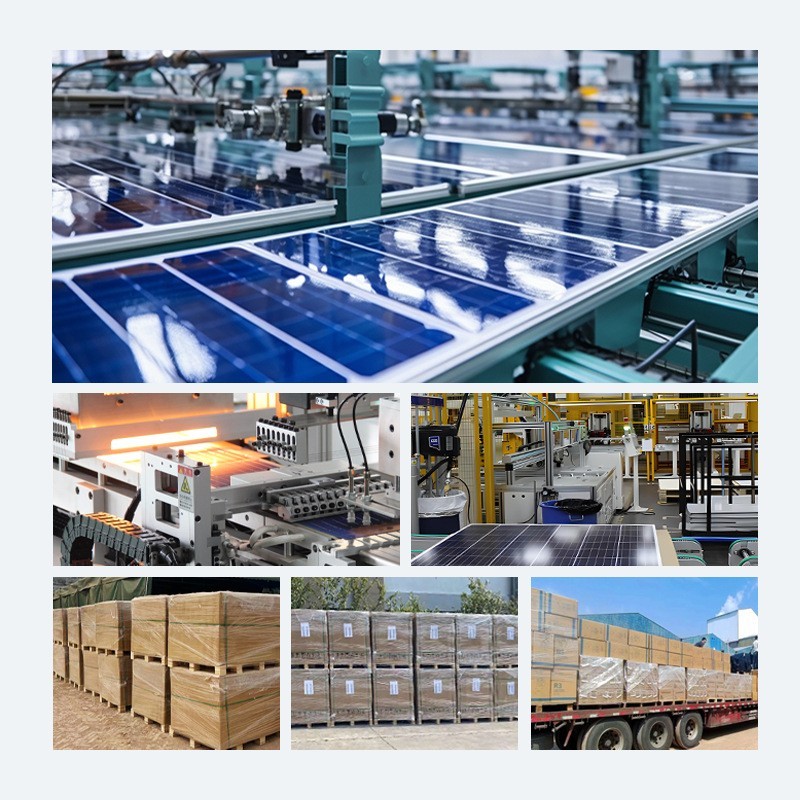 定制550W太阳能板单晶硅光伏组件充电板电池电站厂高效光伏板离网图4