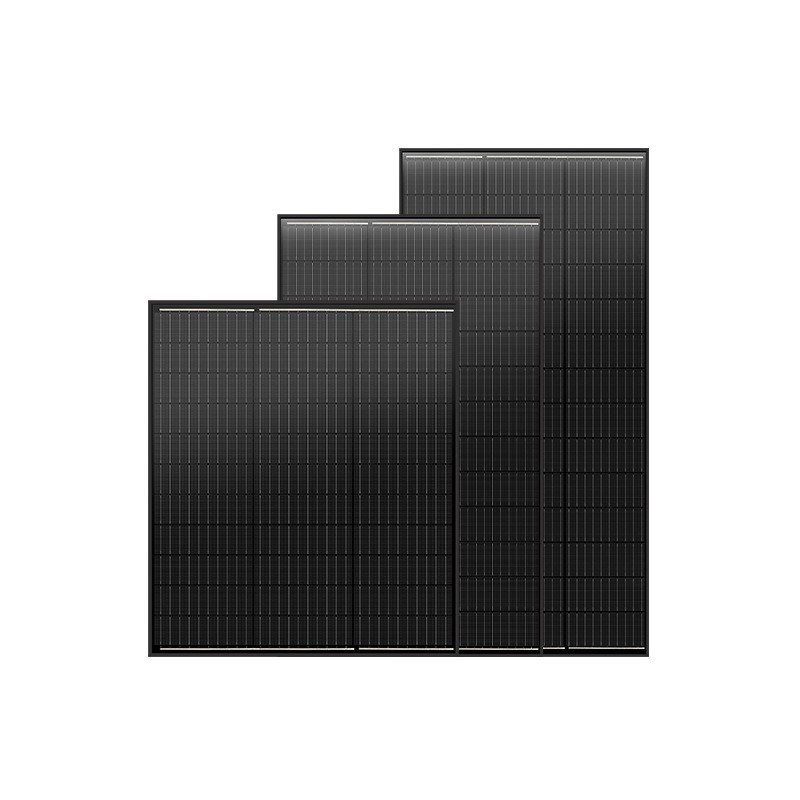 全黑太阳能板100w单晶硅光伏组件充电板电池电站厂高效光伏板离网图5