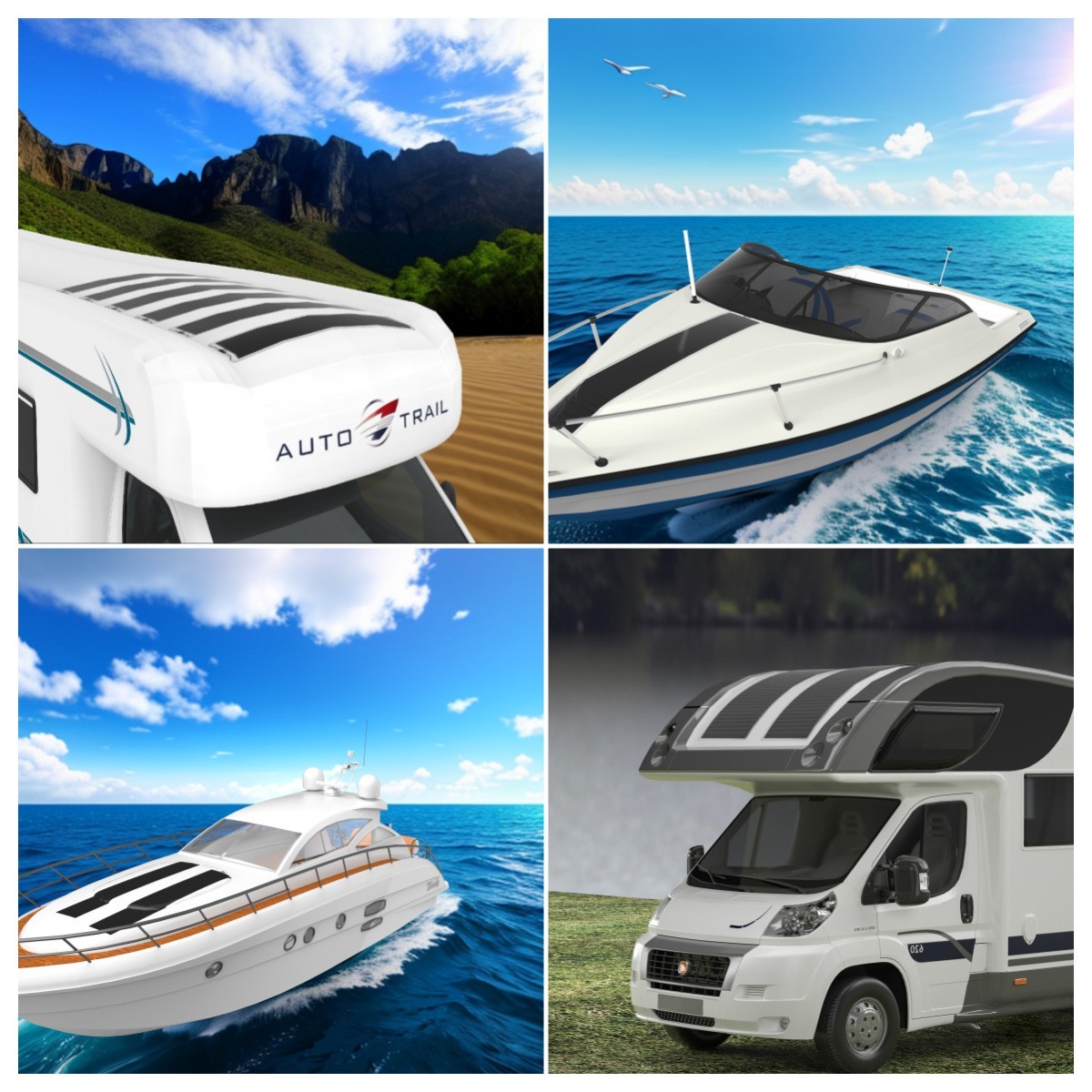 柔性太阳能板薄膜电池高效弱光发电屋顶房车游艇安装图4