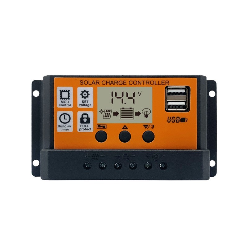 跨境爆款12V24V照明系统充电器控制器 PWM 10/20/30A太阳能控制器图5