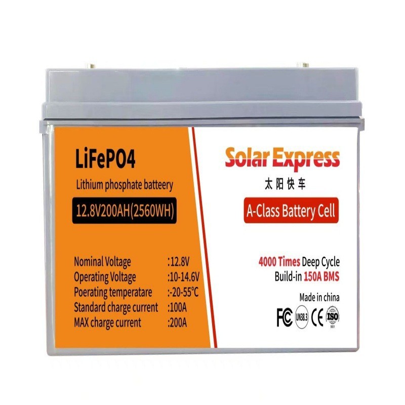 磷酸铁锂电池12.8V200AH长循环寿命光伏储能系统电源大容量蓄电池图5