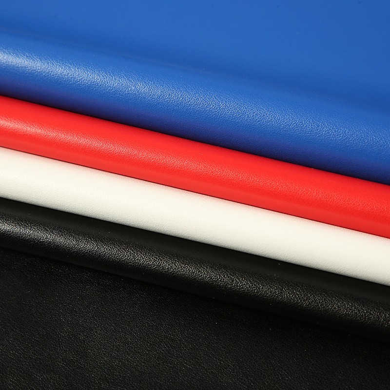 PU人造革仿棉绒R61纹仿皮纹针织纹革拳击手套箱包手袋家具软包革图2