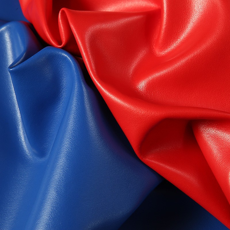 PU人造革仿棉绒R61纹仿皮纹针织纹革拳击手套箱包手袋家具软包革图4