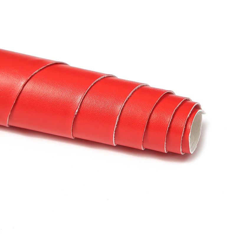 PU人造革仿棉绒R61纹仿皮纹针织纹革拳击手套箱包手袋家具软包革图5